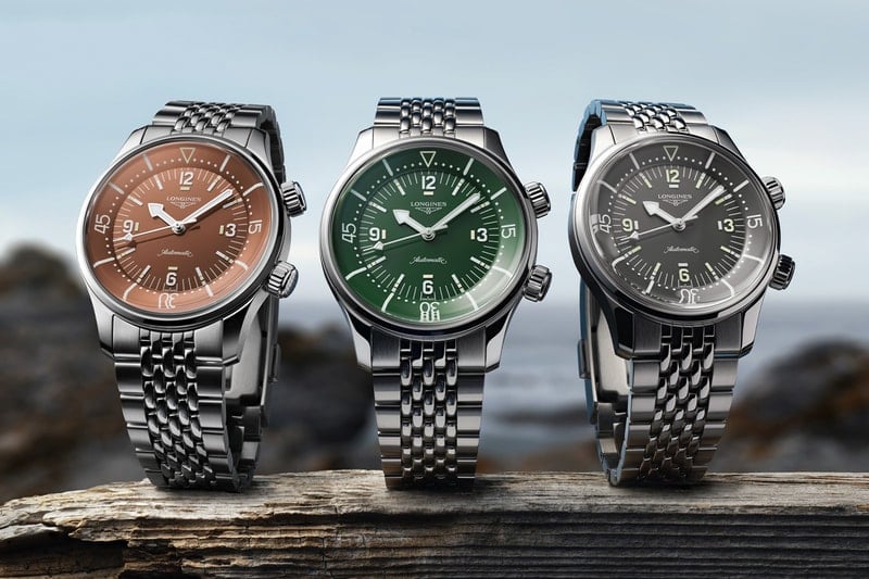 Longines Readies A Trio of New Legend Diver Watches