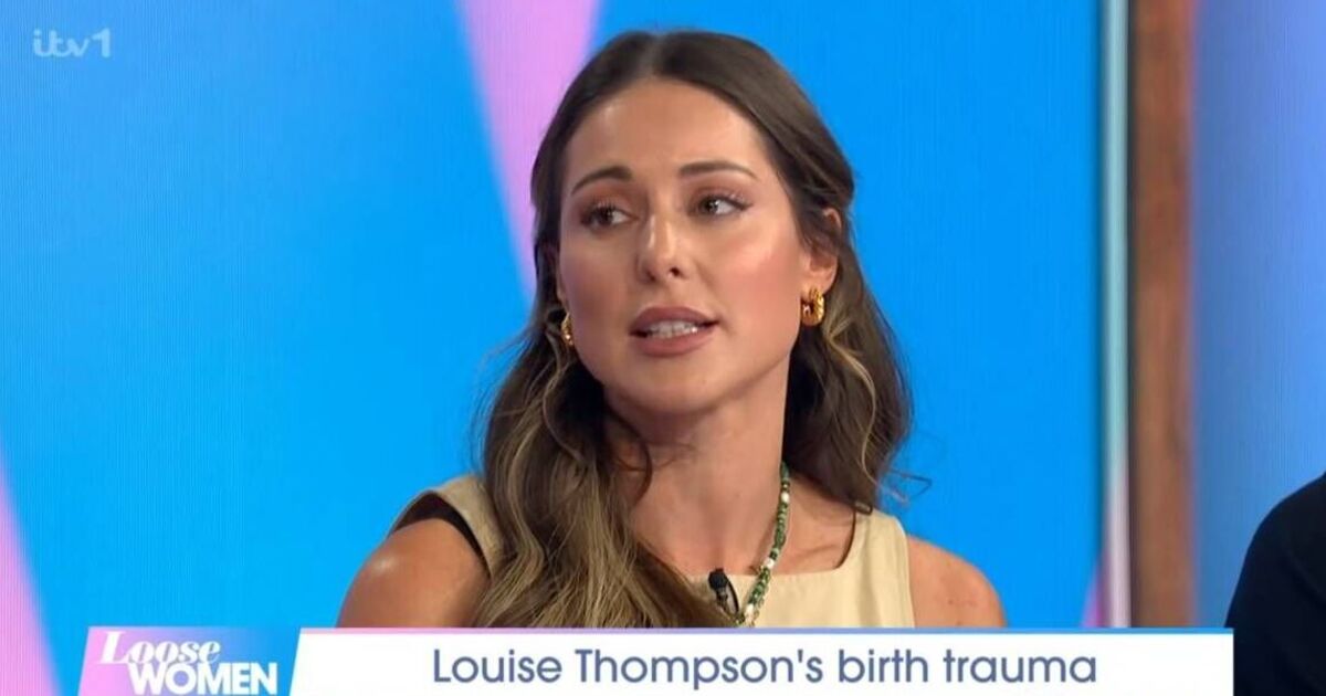 Louise Thompson emotional as she admits 'I wanted to die' in heartbreaking admission