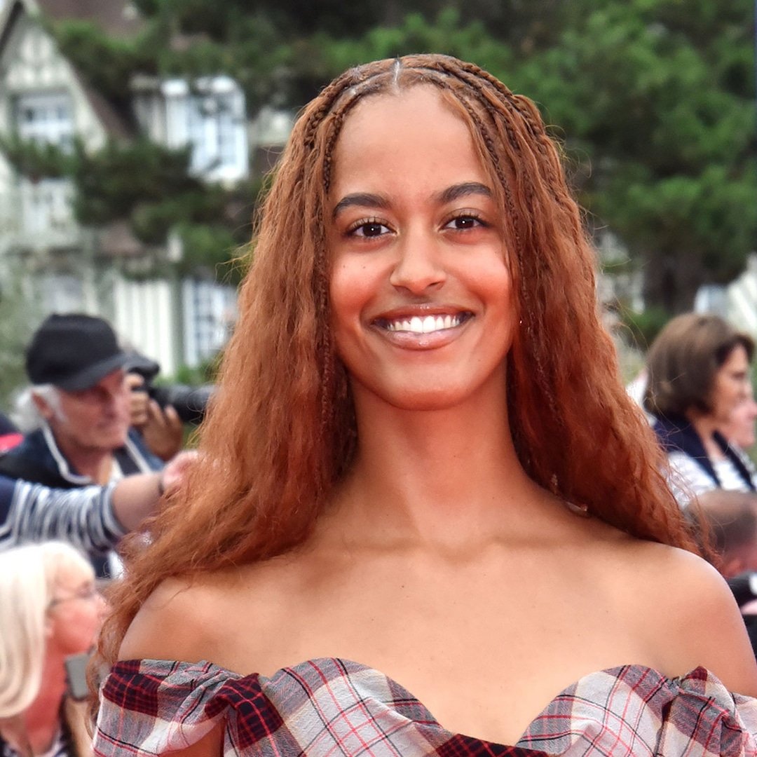  Malia Obama Makes Rare Red Carpet Appearance in France 