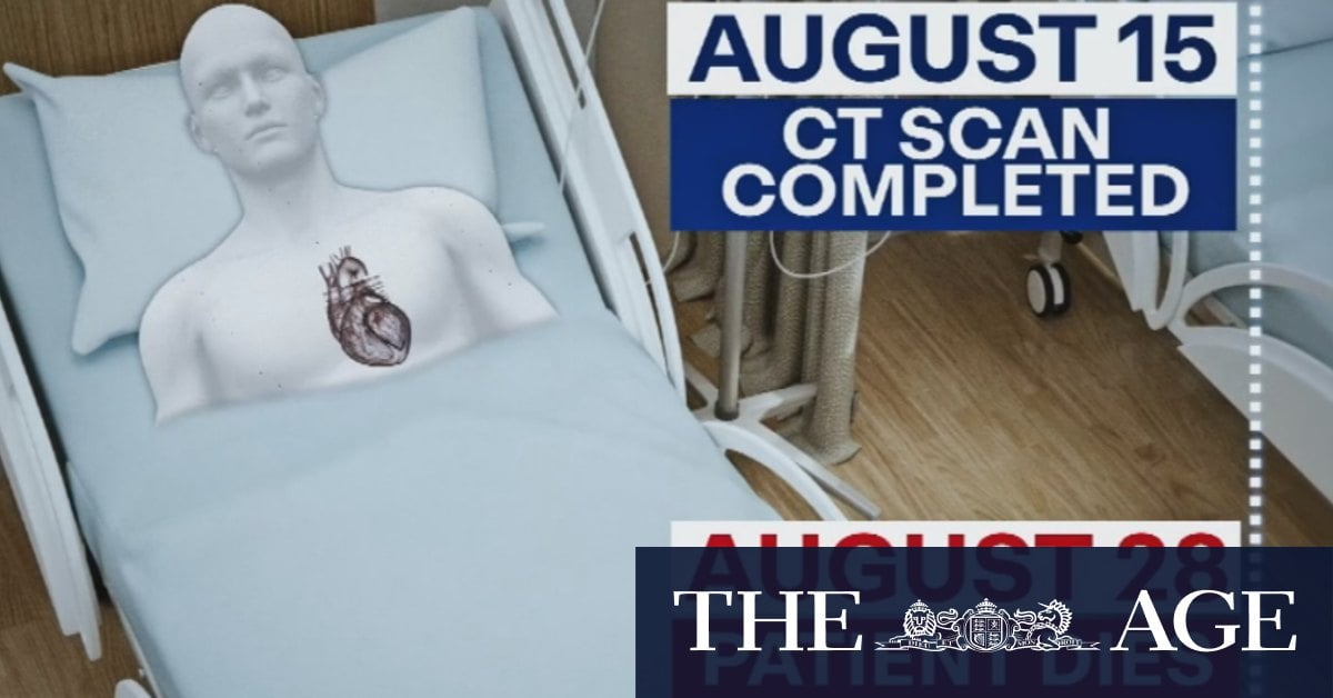 Man in intensive care after scan results weren't passed on