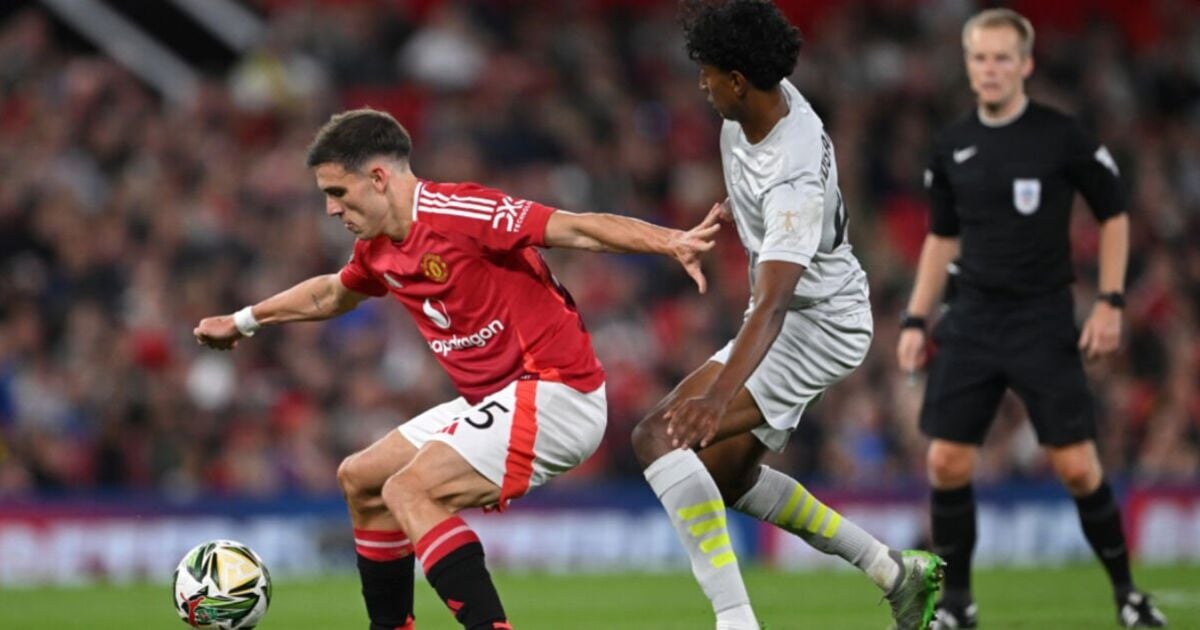 Manuel Ugarte shows Ten Hag exactly why he signed him as Man Utd put seven past Barnsley