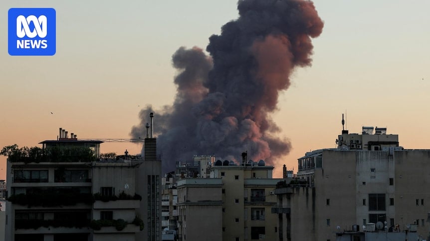 Massive explosions in Beirut as IDF says it has hit Hezbollah headquarters 'embedded' in residential buildings