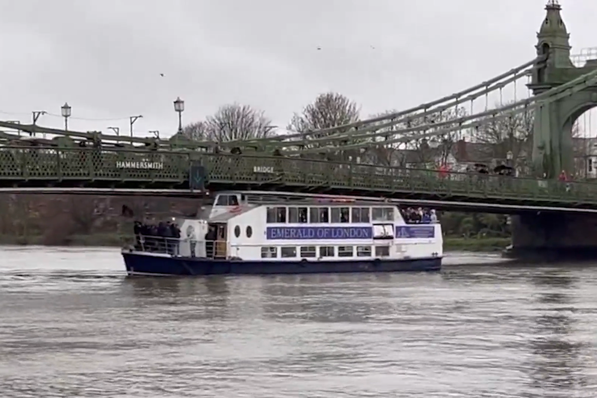 Master of boat carrying West Ham fans to game when it hit Hammersmith Bridge is fined