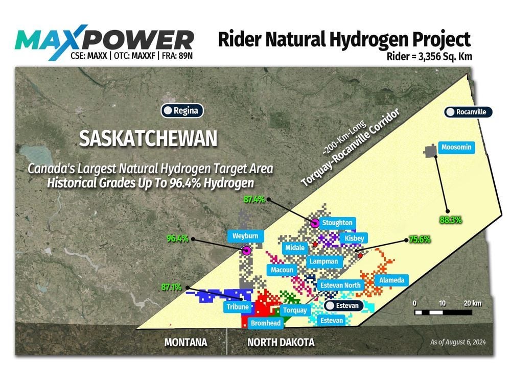 MAX Power to Launch Exploration Program at Rider Natural Hydrogen Project in Saskatchewan