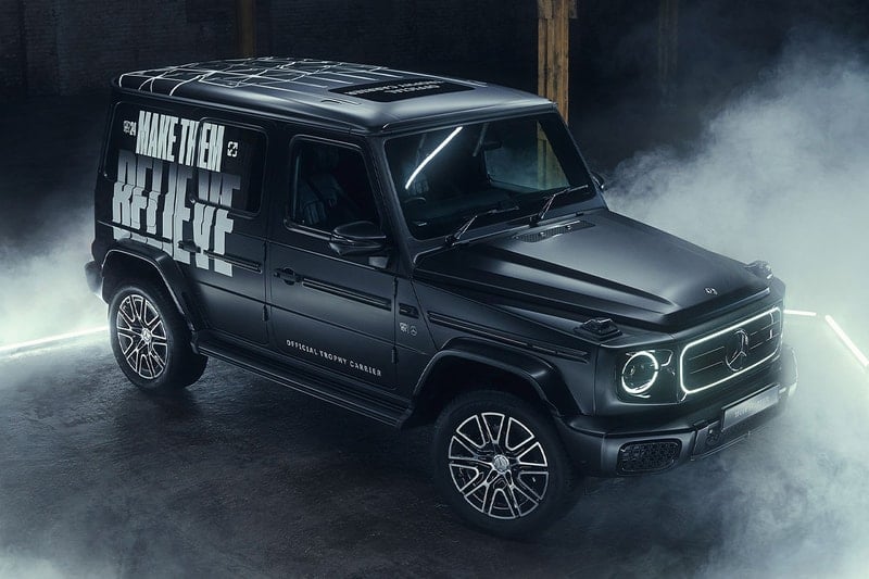 Mercedes-Benz Reveals Custom G-Class League of Legends Trophy Carrier