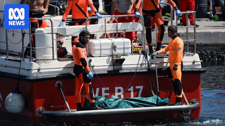 Most victims onboard Bayesian yacht died from suffocation, initial autopsies suggest