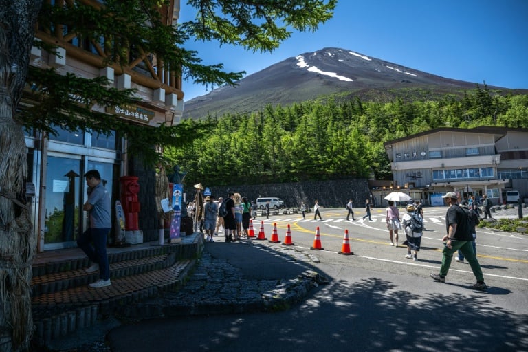 Mount Fuji crowds shrink after overtourism measures implemented