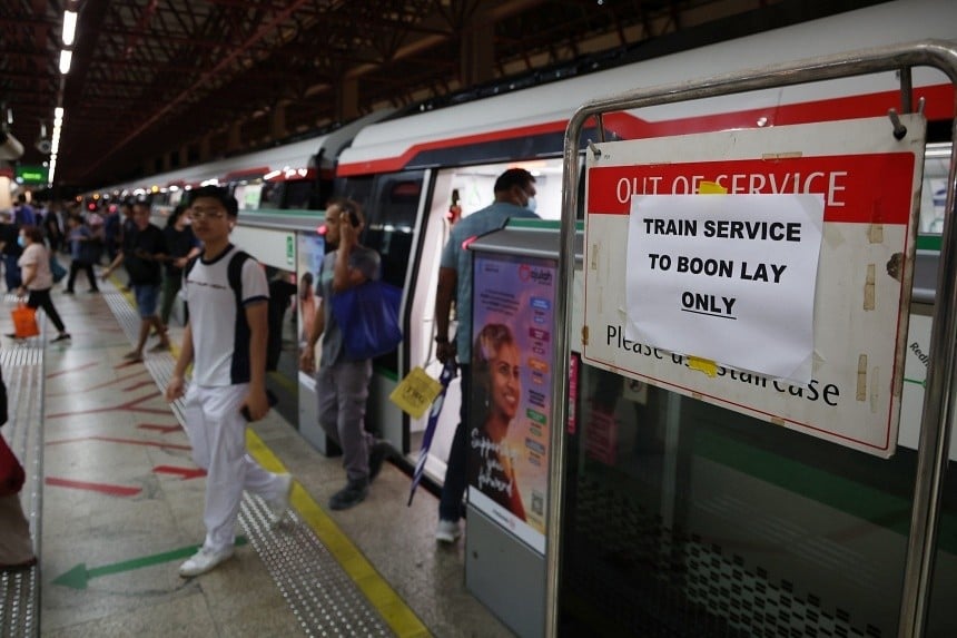 MRT disruption extended: No services between Jurong East and Buona Vista on Thursday