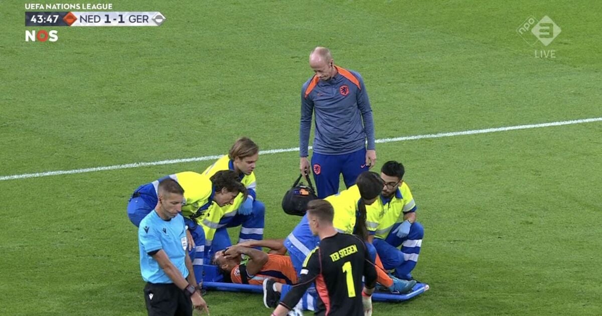 Nathan Ake visibly distressed as Dutch star taken off on stretcher in Man City nightmare