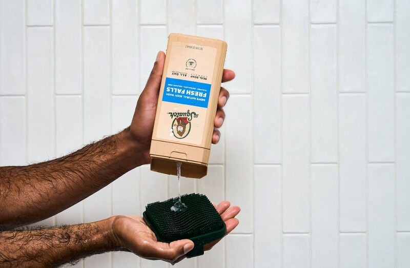 Natural Men's Cleansing Solutions - Dr. Squatch Introduces Real Soap Body Wash for Discerning Men (TrendHunter.com)