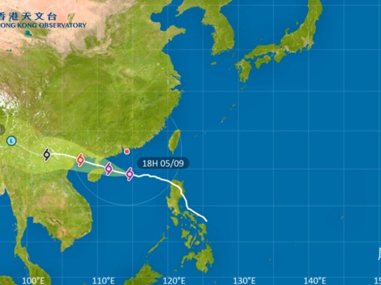 Observatory issues first No. 8 signal of the year