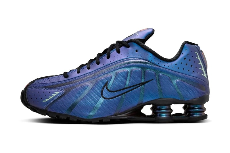 Official Look at the Nike Shox R4 "Iridescent"