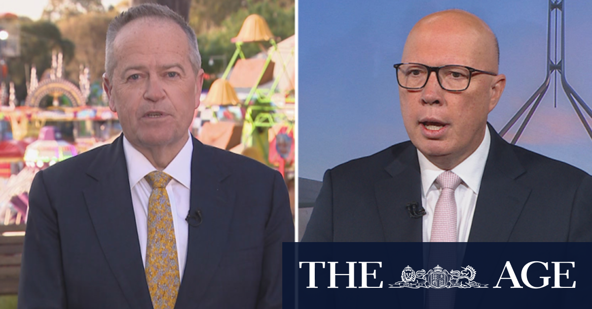 Peter Dutton and Bill Shorten debate negative gearing