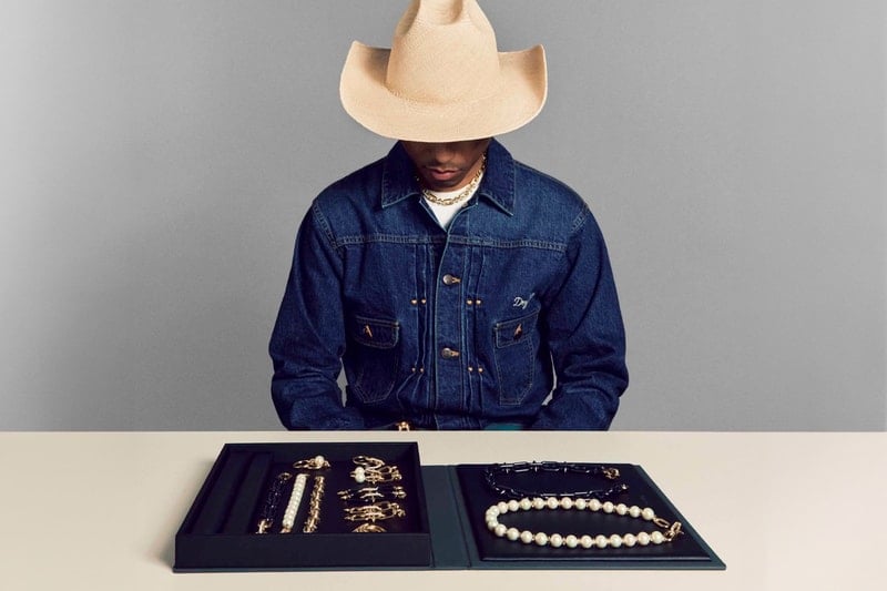 Pharrell Williams Goes Full Pearls for New Tiffany Titan Collection