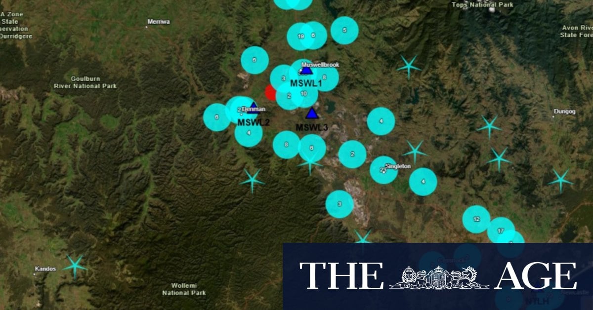 Power outages as earthquake shakes the Hunter and Sydney