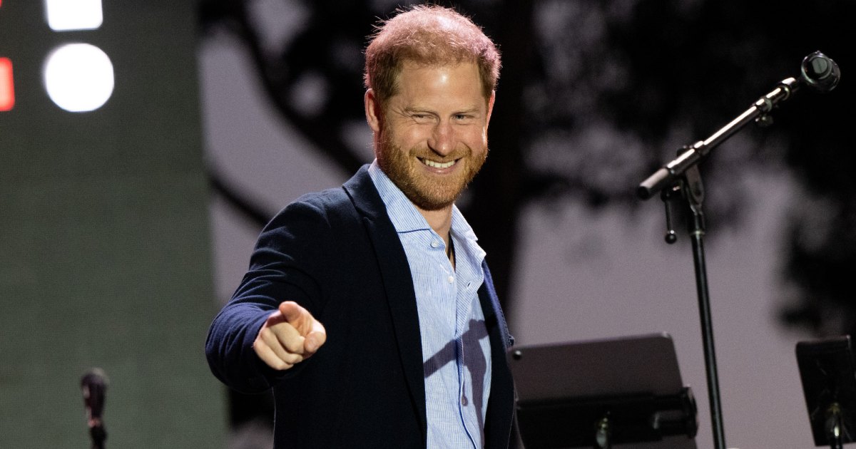 Prince Harry Pays Tribute to First Responders at Star-Studded Concert