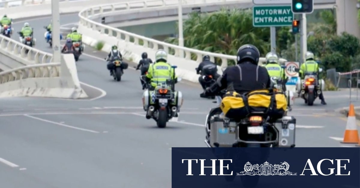 Queensland police officer killed in a motorcycle crash during charity ride