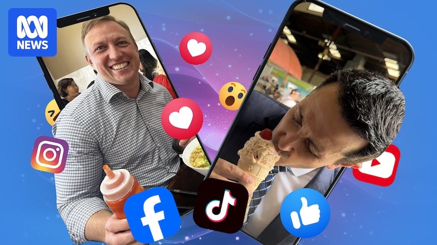 Queensland Premier Steven Miles and LNP's David Crisafulli tap into social media for 'year of the TikTok election'