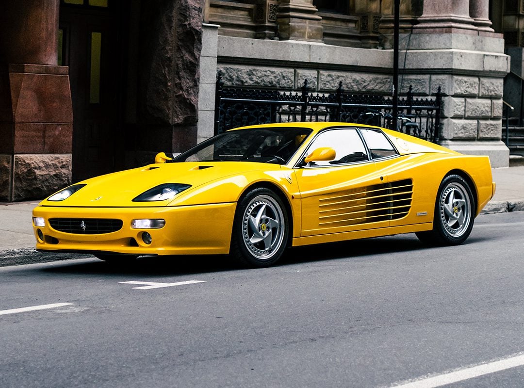 Rare 1-of-45 Giallo Modena 1994 Ferrari 512M For Sale