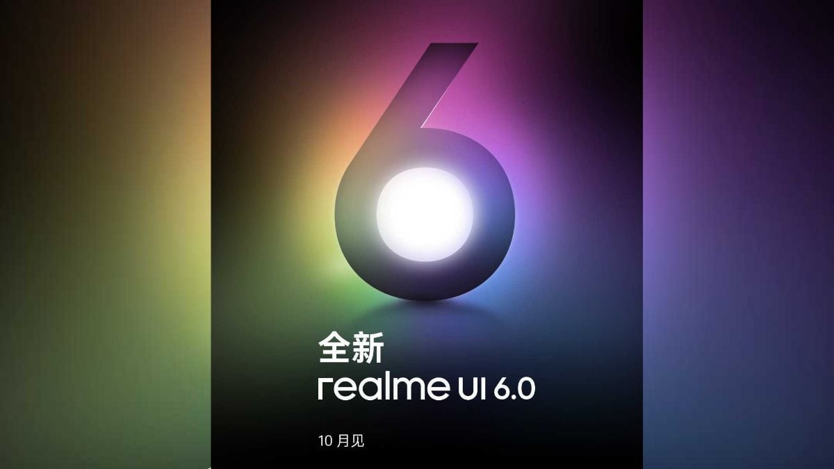 Realme UI 6.0 Update for Smartphones Officially Confirmed to Launch in China in October