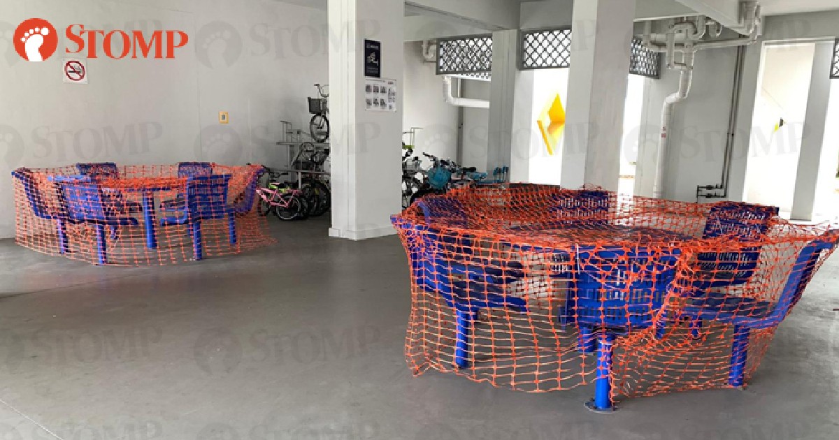 Residents upset over closure of void deck seating area due to misuse; town council promises review