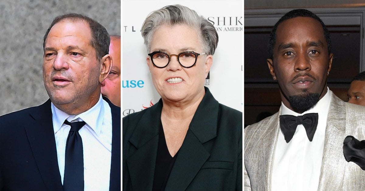 Rosie O'Donnell Compares Old Neighbor Diddy to Harvey Weinstein