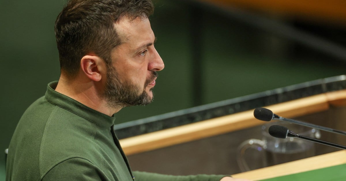 Russia-Ukraine war live: Zelenskyy to address UN General Assembly