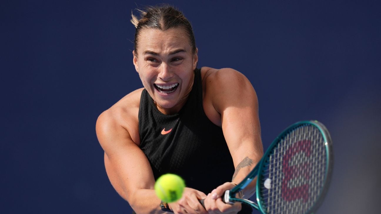 Sabalenka wins again in China; Osaka-Gauff set