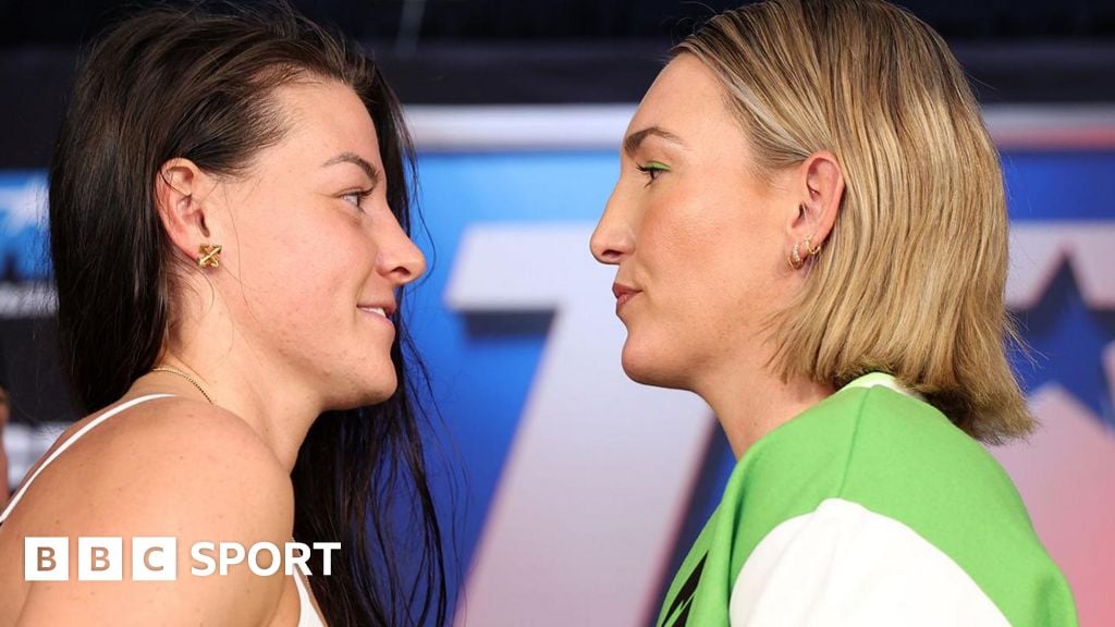 Sandy Ryan v Mikaela Mayer: Derby fighter denies stealing challenger's head trainer