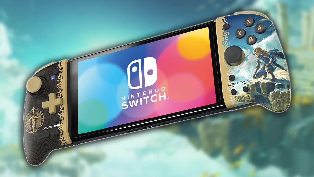 Save On Zelda-Themed Handheld Controller Ahead Of Echoes Of Wisdom's Launch