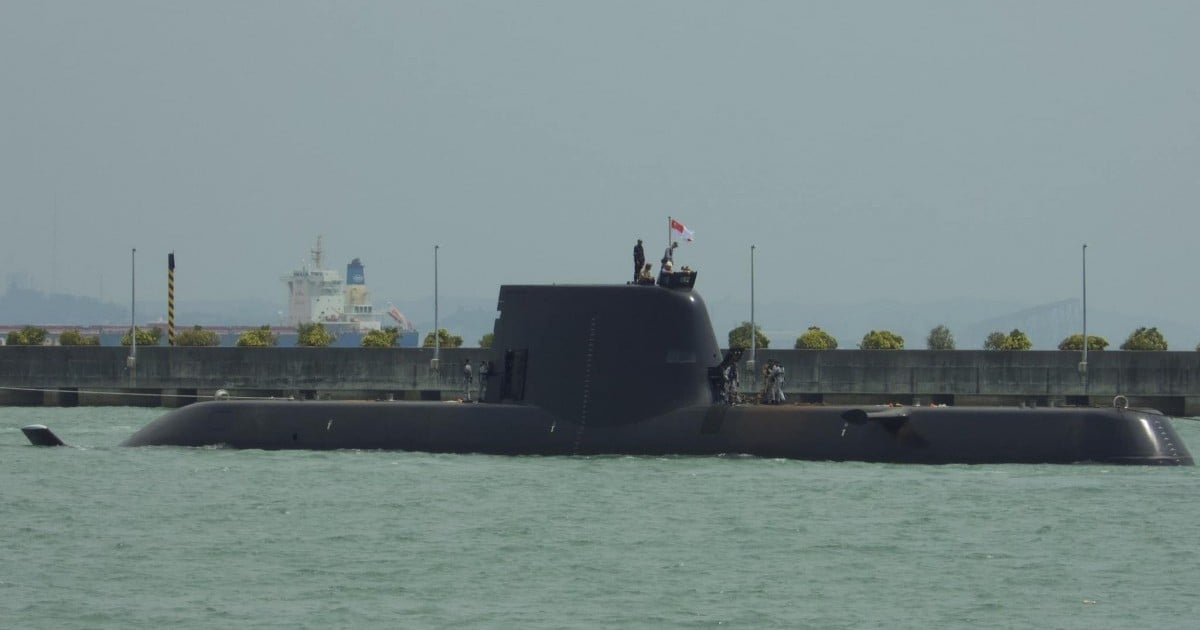 Second Invincible-class submarine returns to Singapore