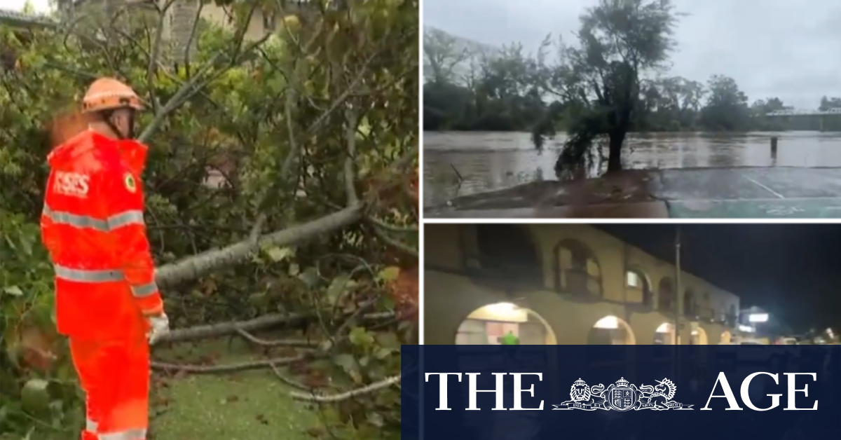 SES respond to 260 calls for help after heavy rain lashes NSW' Northern Rivers region