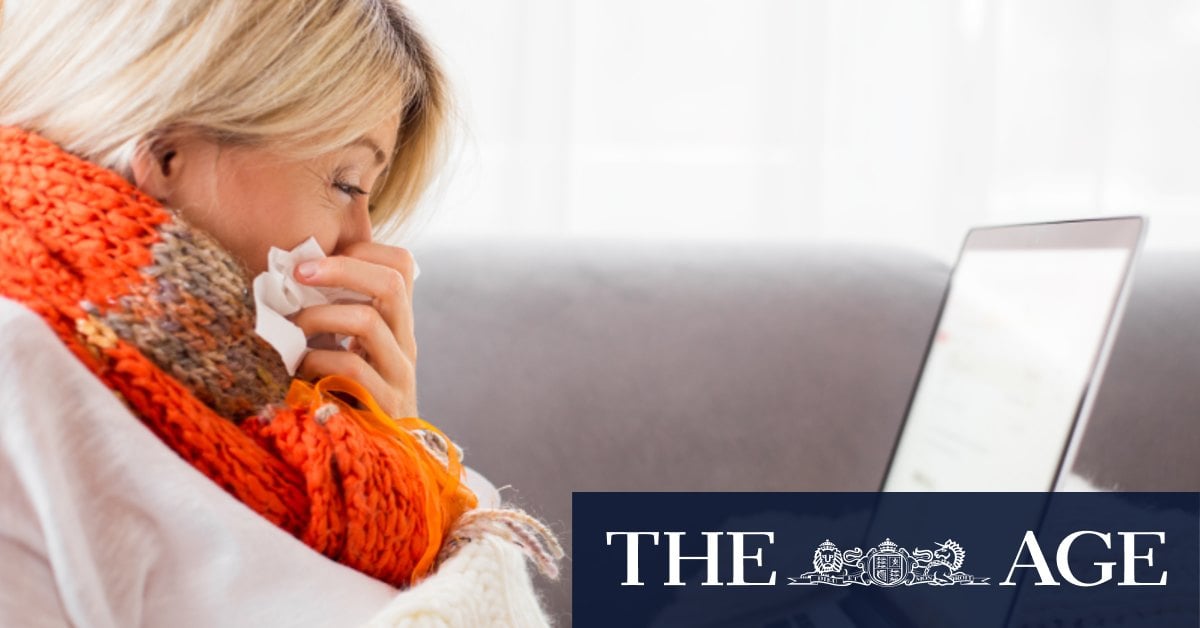 Sick leave soars amid flu, COVID and cold collision