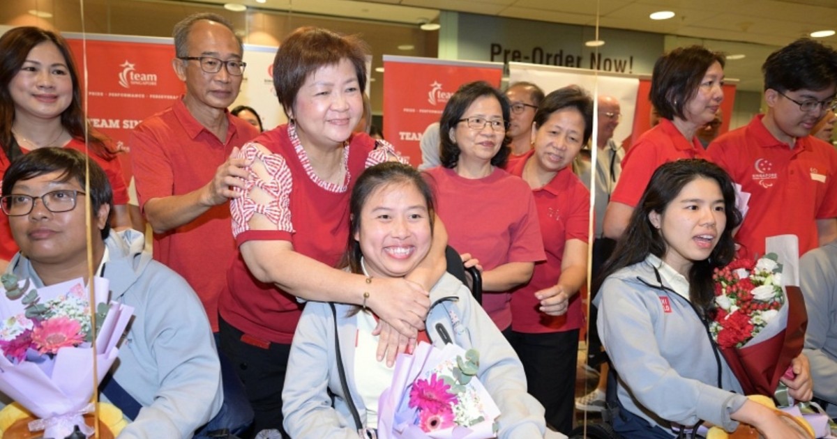 Singapore's Paris Paralympics team returns home to warm welcome; open-top bus parade on Sept 14