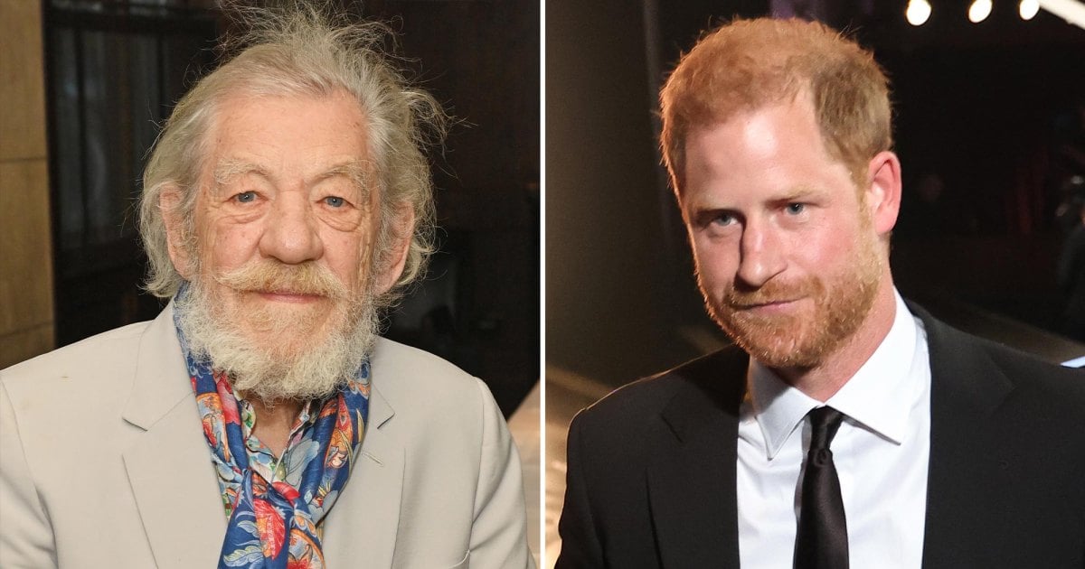 Sir Ian McKellen Is Firmly 'On Harry's Side' in Royal Family Feud