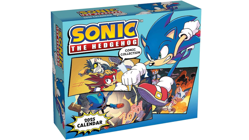 Sonic The Hedgehog's New Comic Book Calendar Includes Over 300 Illustrations