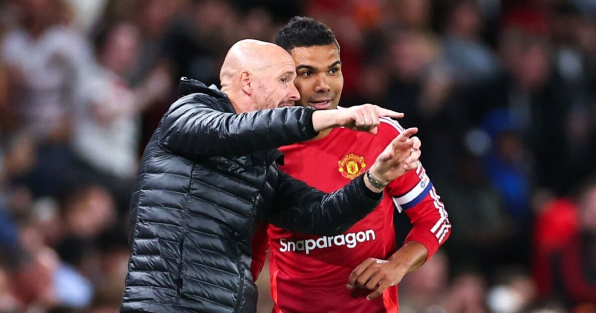 Steve McClaren shares moment Erik ten Hag left Casemiro in disbelief at Man Utd