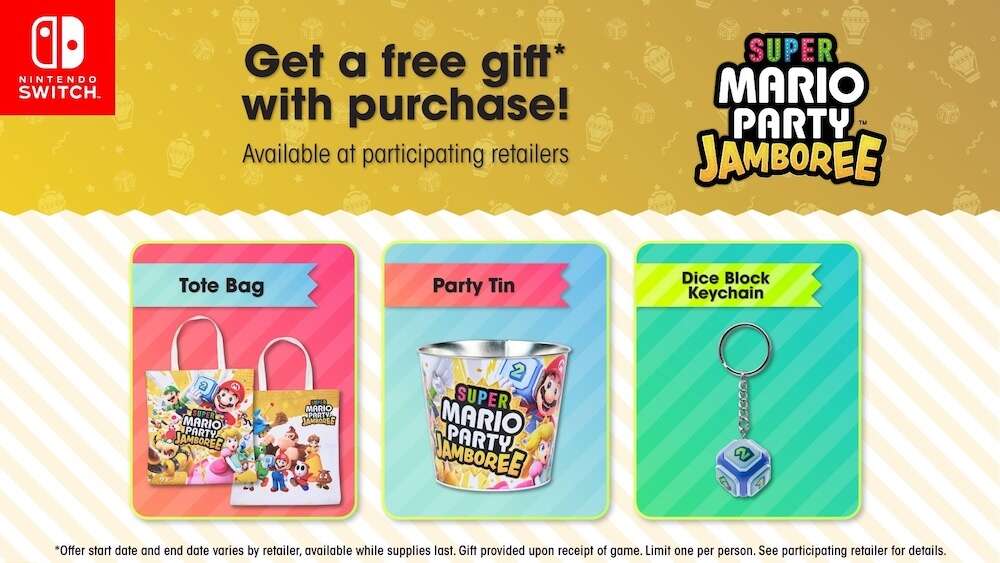 Super Mario Party Jamboree Preorders Come With Exclusive Collectibles