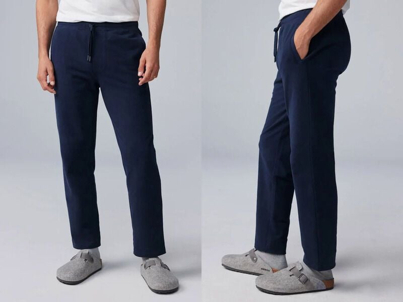 Tailored Slacks-Like Sweatpants - The Mack Weldon ACE Straight Leg Sweatpant is Micro-Brushed (TrendHunter.com)