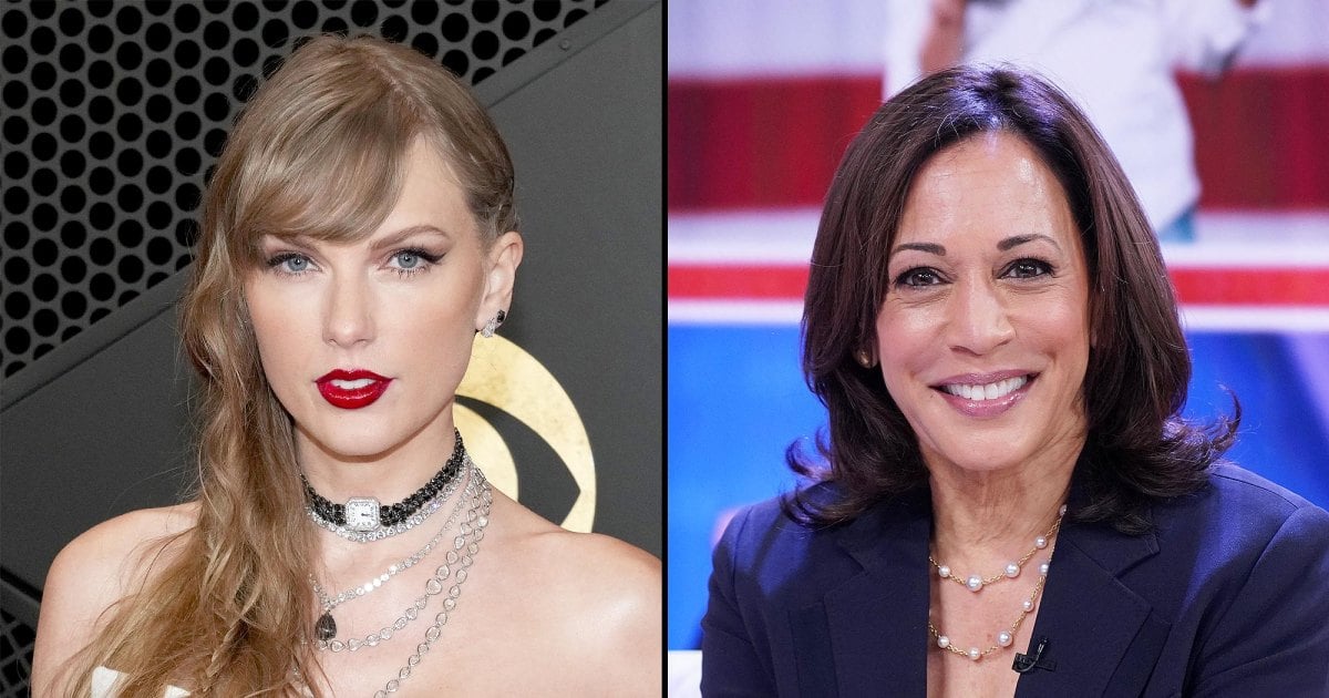 Taylor Swift Endorses Kamala Harris, Calls Herself 'Childless Cat Lady'