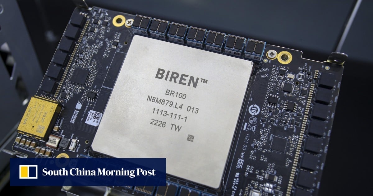 Tech war: US-sanctioned Chinese AI chip rival to Nvidia, Biren Technology, plans IPO