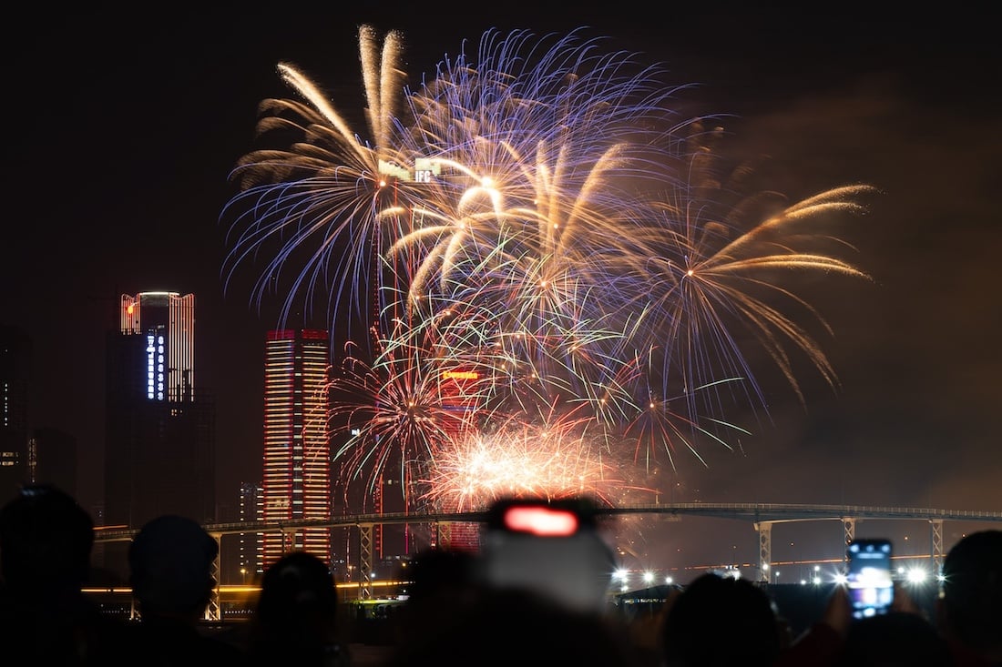 The postponed international fireworks contest kicks off this weekend