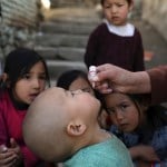 The Taliban have suspended polio vaccination campaigns, the UN says