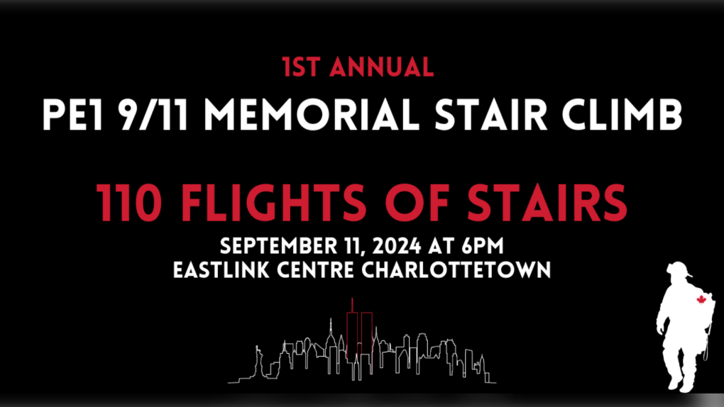 'The ultimate sacrifice': P.E.I. firefighters to climb 110 stairs to honour first responders who died on 9/11