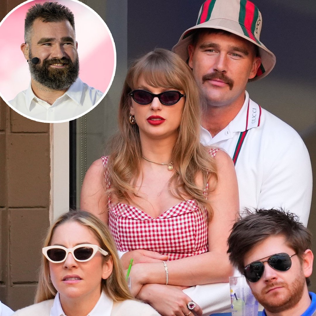  Travis Kelce, Taylor Swift React to Jason Kelce Mentioning His "T-ts" 