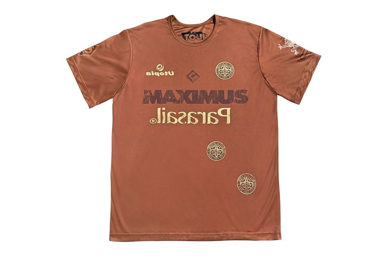 Travis Scott Drops New 'CIRCUS MAXIMUS' Soccer Jerseys Merch