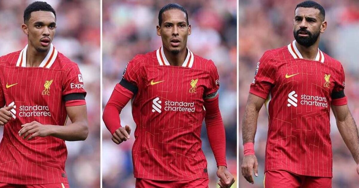  Trent Alexander-Arnold, Mo Salah and Virgil van Dijk theory offered by John Barnes