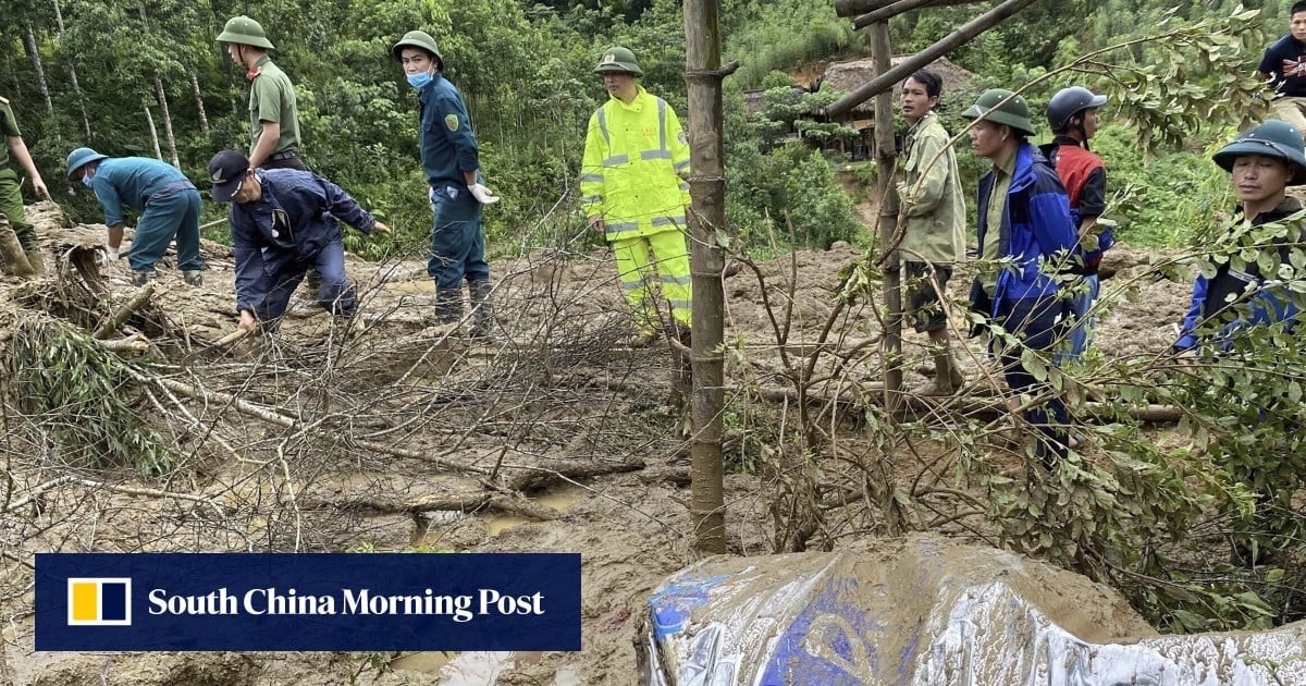 Typhoon Yagi aftermath: floods sweep away village in Vietnam as death toll hits 141