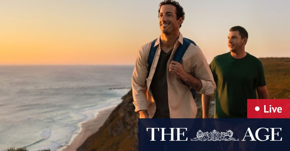 WA news LIVE: Ricciardo stars in new WA tourism campaign