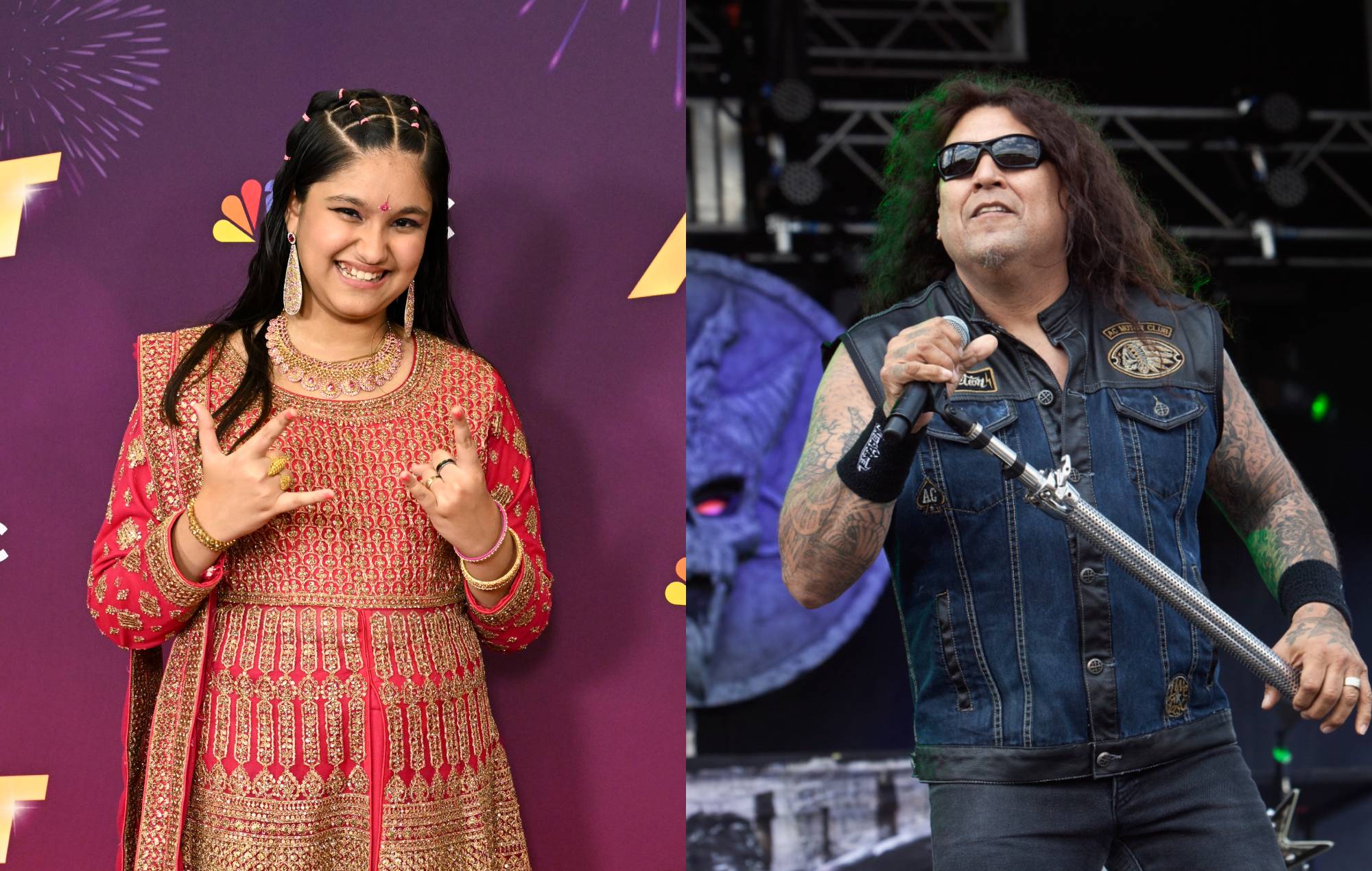 Watch guitar prodigy Maya Neelakantan join Testament on stage